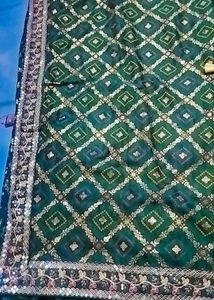Brand New Bandhani Saree with blouse