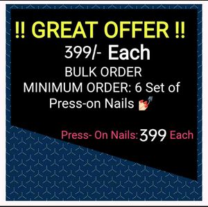 Press-on Nails Offer