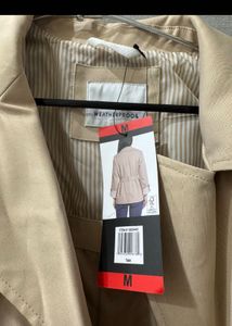 Weatherproof Classic Beige Trench Coat with Belt