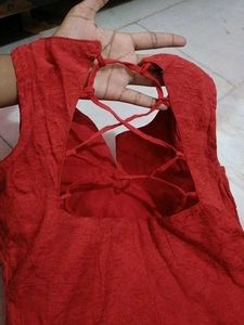 Chic Red kurta