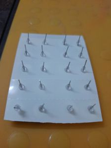 10 Pair Of Velvet Earrings New Business Stock