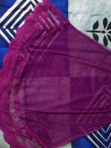 Sheer Purple Nightgown