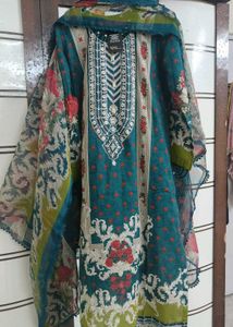 New patchwork pakistani kurta set