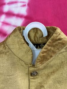 Gold Kids' Formal Vest