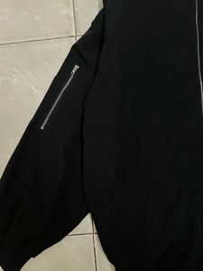 Skeleton Ribcage Bomber Jacket