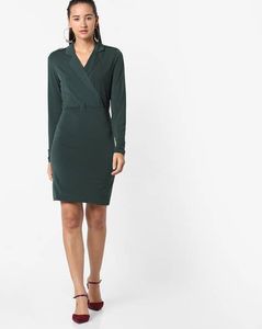 Vero Moda Green Sheath Dress