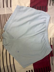 Pastel Blue Shorts for Women | Savana