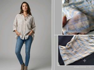 Chic Plaid Relaxed Fit Shirt - 3XL/4XL