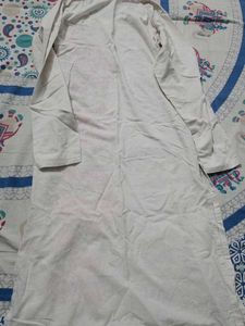 Hand-Painted Floral Kurta
