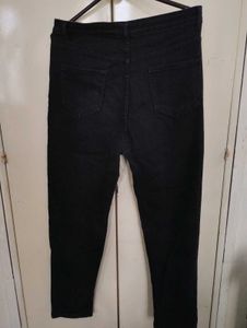 Classic Black Wash Denim Jeans