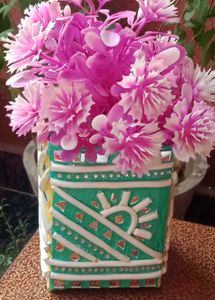 Handmade Lippon Art Planter From Waste