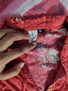 Japanese/ chinese style cotton top