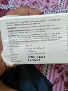 Bellavita Skai Aquatic Eau de Cologne