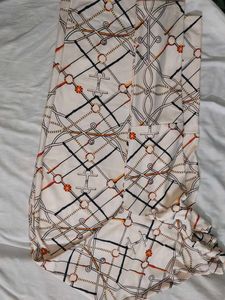 Elegant Equestrian Print dress