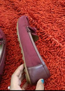 1. WOMEN RED LOAFERS @ 399