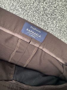 Classic Brown Wide-Leg Trousers
