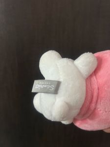 Sanrio My Melody plush keychain featuring a cute