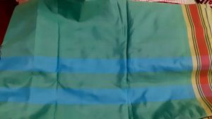 New Blue &amp; Green Saree