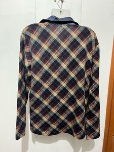 Cozy Plaid Long Sleeve Top