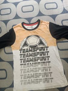 Team Spirit Football Graphic T-Shirt