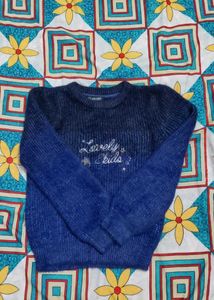 Lovely Kids Blue Sweater
