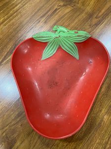 Strawberry Shaped Basket For Keeping Fruits