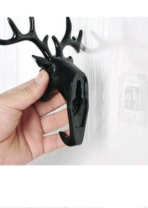 Deer Head Wall Hook Key Holder