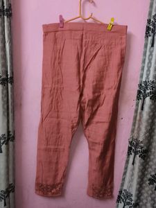 Embellished Peach Kurta pant odhani set