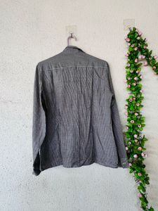 Classic Gingham Button-Up Shirt