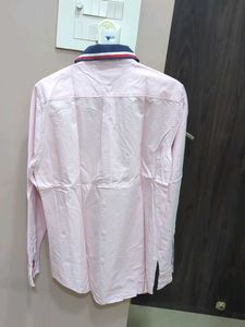 Tommy Hilfiger Men's Pink Oxford Shirt