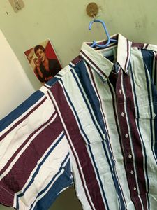 Striped Wrangler Button-Down Shirt