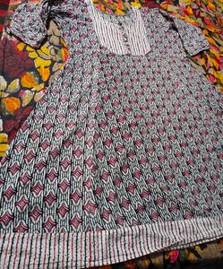 Printed Cotton Kurta