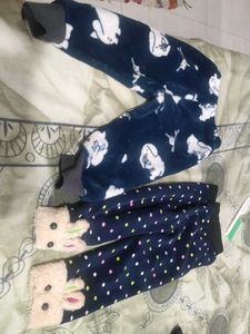Cute Animal Print Pajama Set combo
