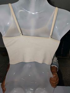H&amp;M Sport Ribbed Cami Crop Top / Sports Bra