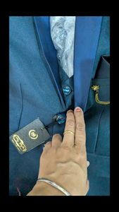 6 year boy Festive Suit with Brooch