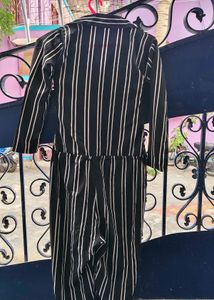 Striped Jumpsuit