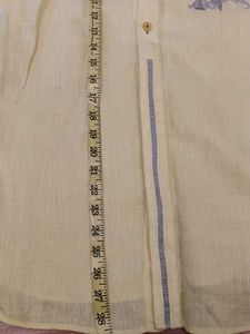 Stylish Men's Yellow Casual Shirt