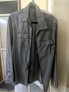 Jack &amp; Johns Denim Jacket/ Branded Y2K Overshir