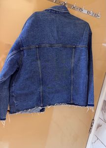 Stylish Distressed Denim Jacket