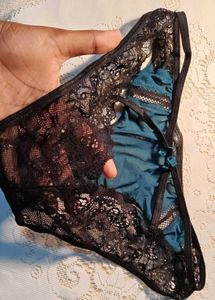 Black Lace Bikini Panty