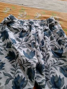 Floral Sleeveless Kurta Set