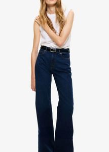 High Waisted straight Leg Jeans