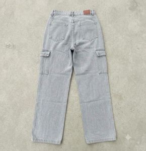 Stylish Grey Cargo Pants