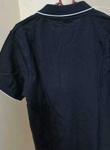 New Men's Black Polo T-Shirt (Concert.io)