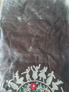 Embroidered Kurta with Mirror short Work