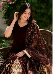 Elegant Velvet Lehenga for wedding  and festival