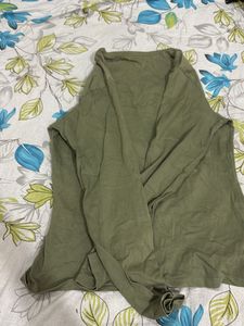 Olive Long Sleeve Top