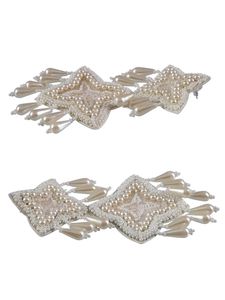 Boho Pearl Bead Embellished earring.