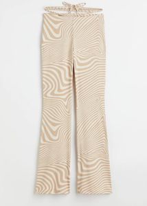 H&amp;M Retro Swirl Print Flare Pants🐯