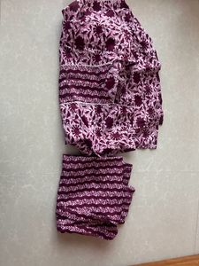Maroon Kurti Set For Sale